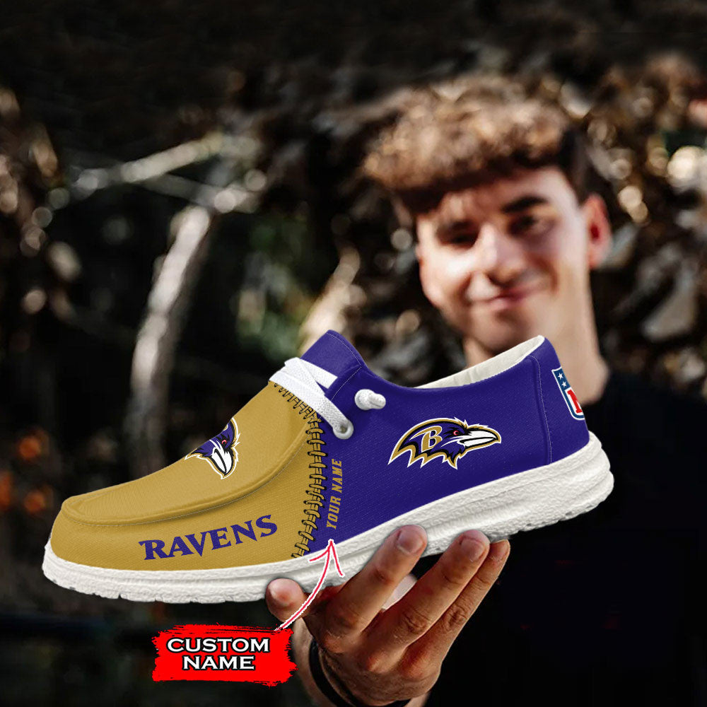 Baltimore Ravens Lace Up Loafers 2026