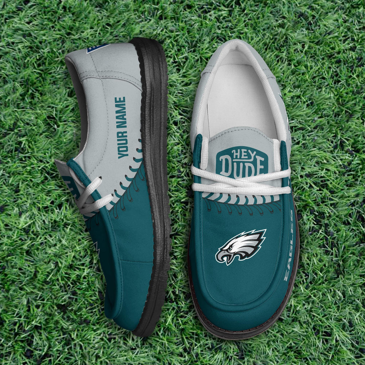 Philadelphia Eagles Lace Up Loafers 2026