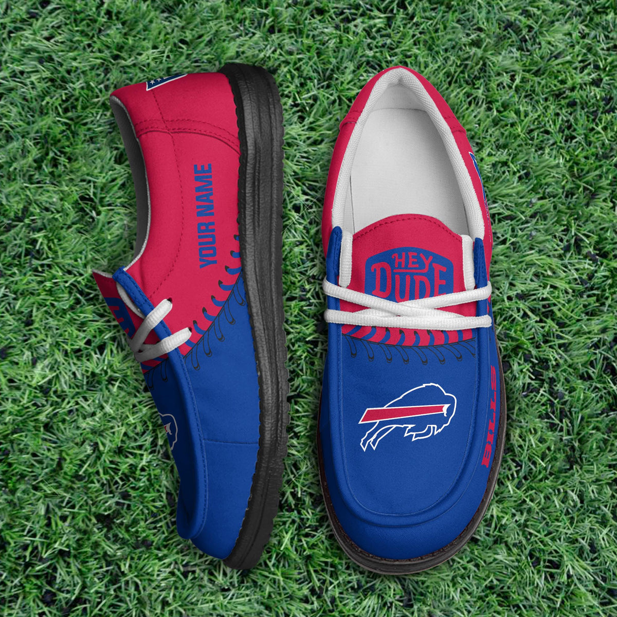 Buffalo Bills Lace Up Loafers 2026