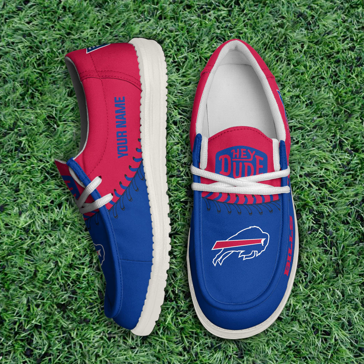 Buffalo Bills Lace Up Loafers 2026