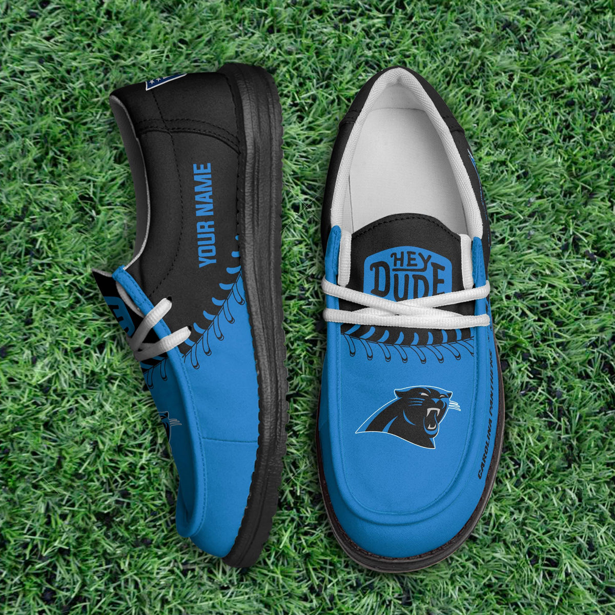 Carolina Panthers Lace Up Loafers 2026