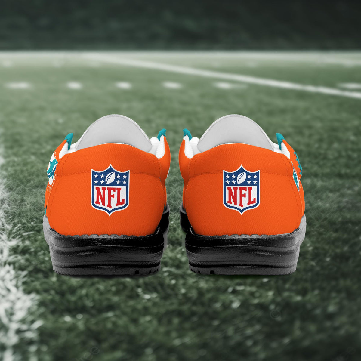 Miami Dolphins Lace Up Loafers 2026