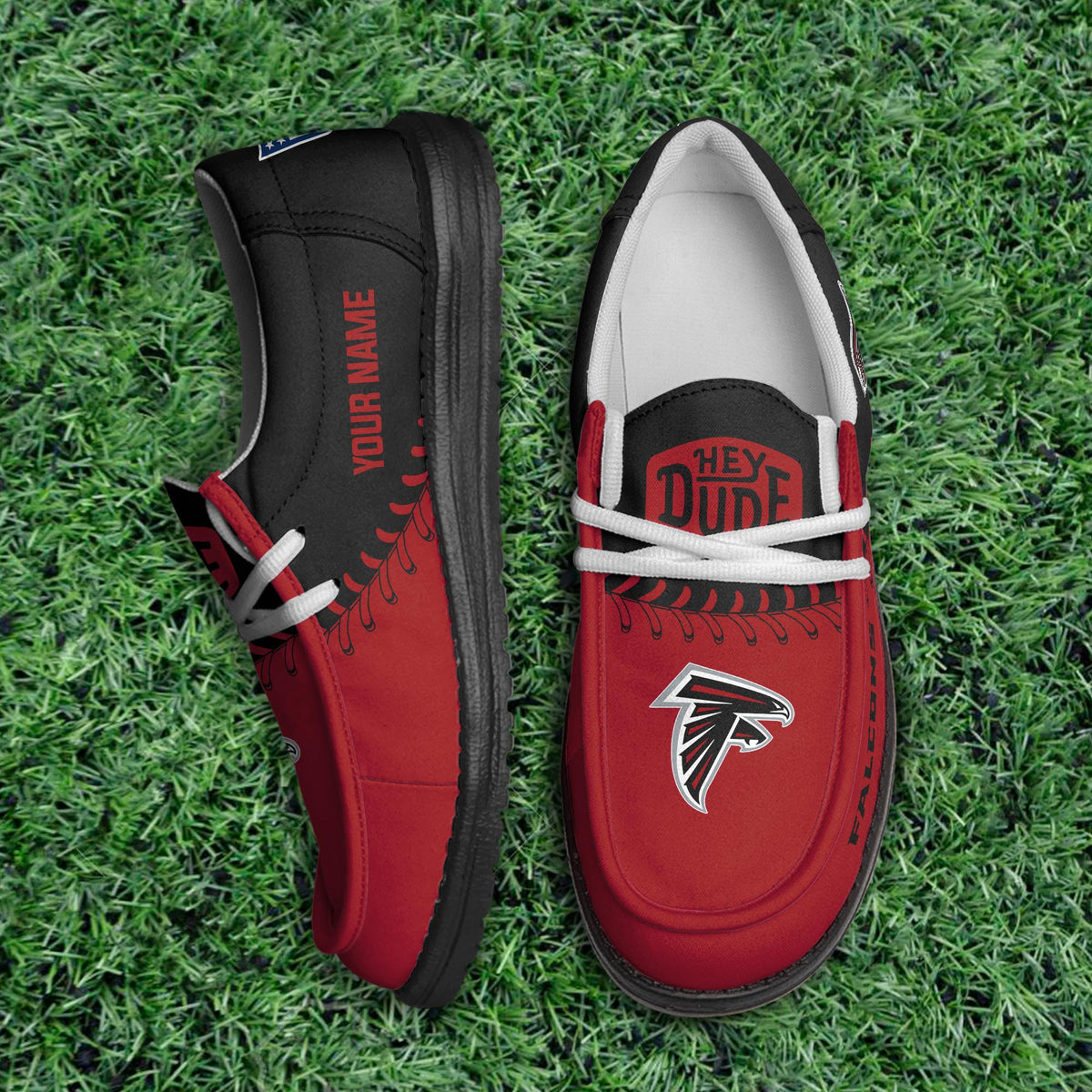 Atlanta Falcons Lace Up Loafers 2026