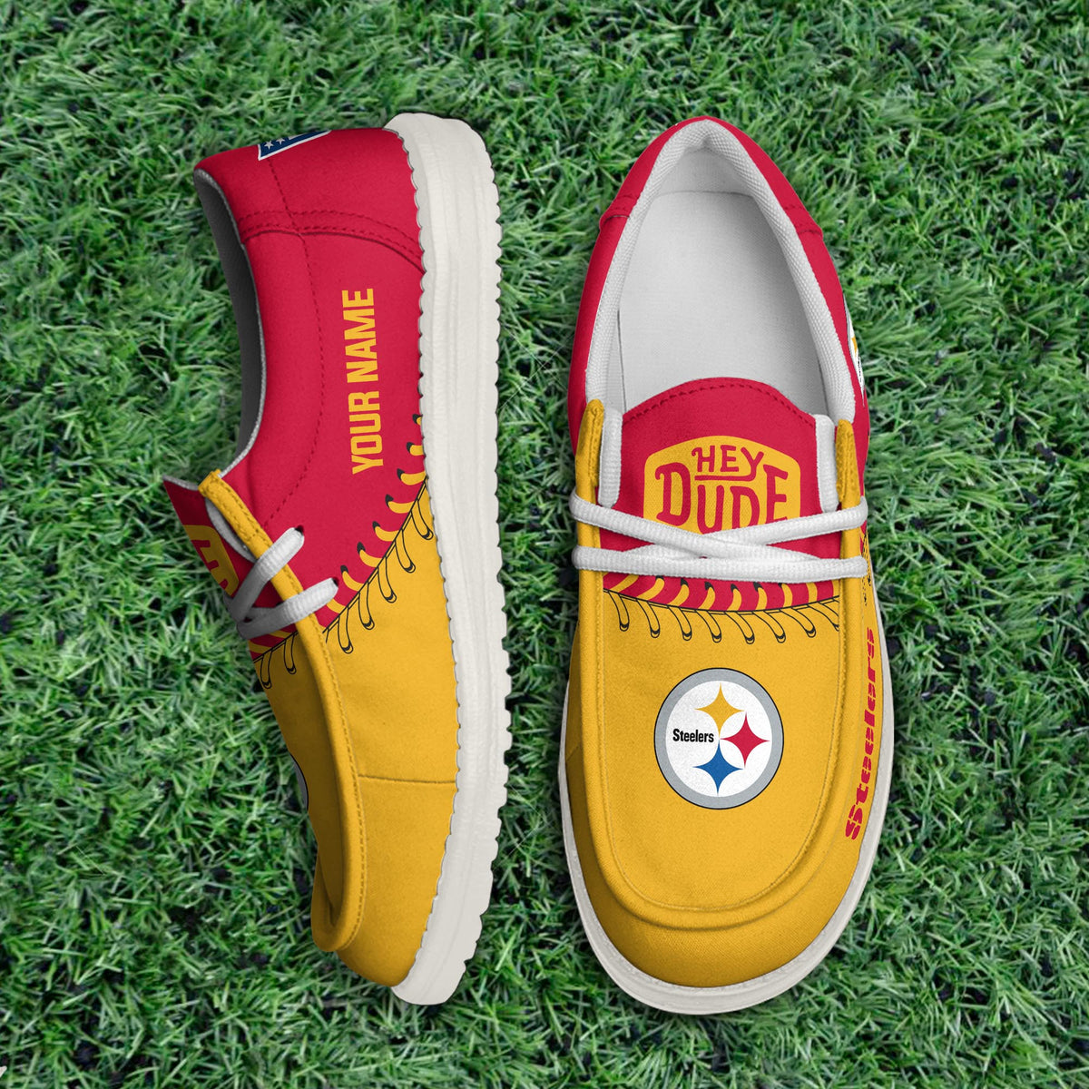 Pittsburgh Steelers Lace Up Loafers 2026