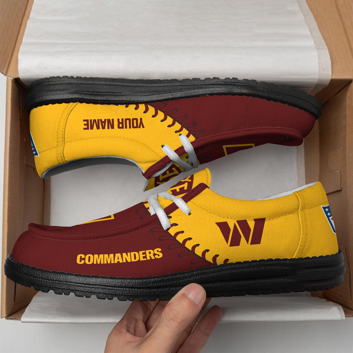 Washington Commanders Lace Up Loafers 2026