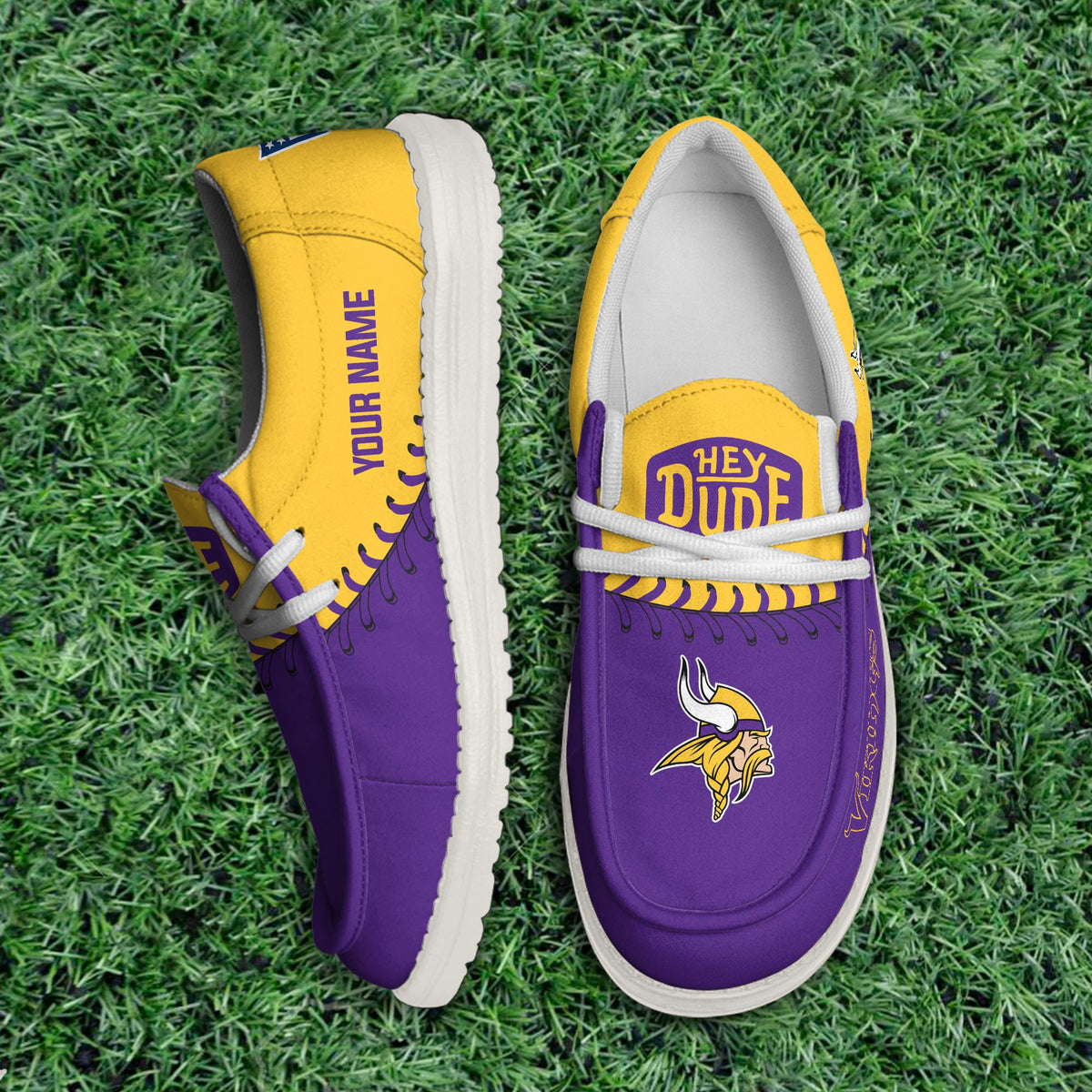 Minnesota Vikings Lace Up Loafers 2026