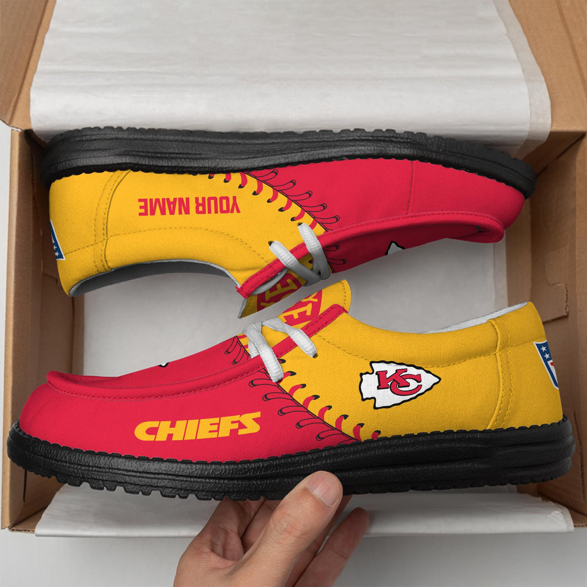 Kansas City Chiefs Lace Up Loafers 2026