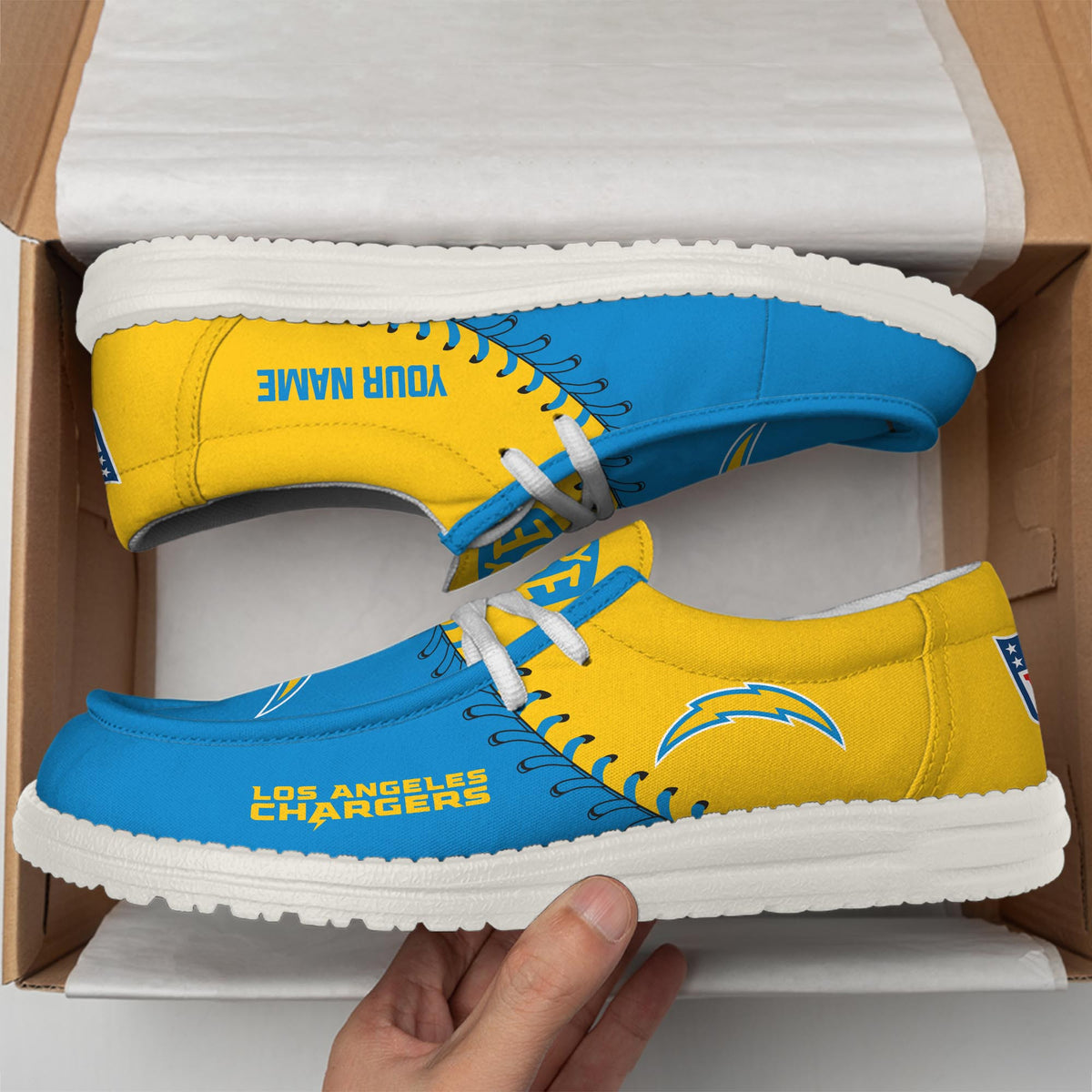 Los Angeles Chargers Lace Up Loafers 2026
