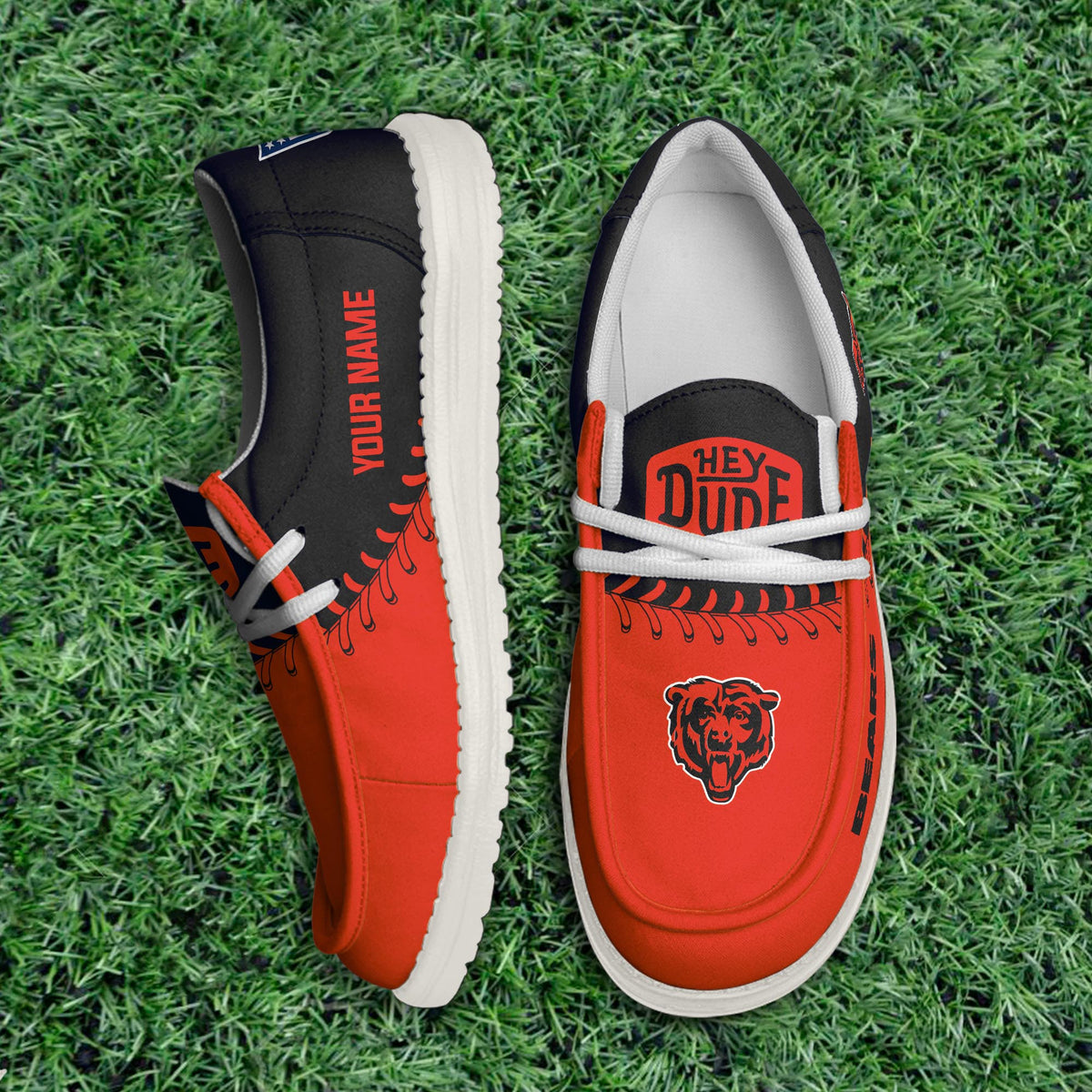 Chicago Bears Lace Up Loafers 2026