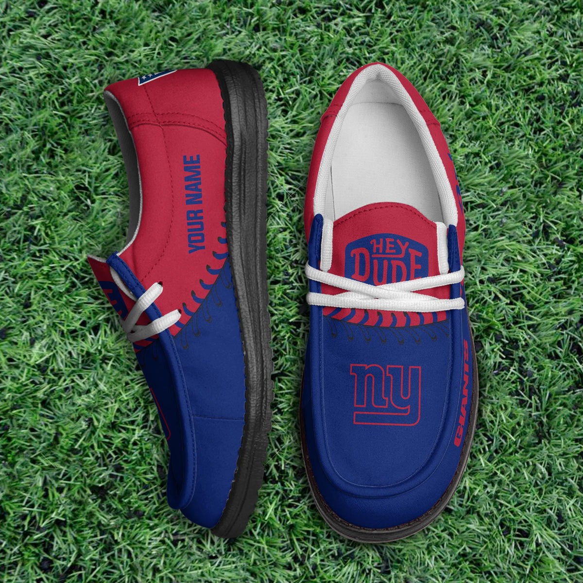 New York Giants Lace Up Loafers 2026