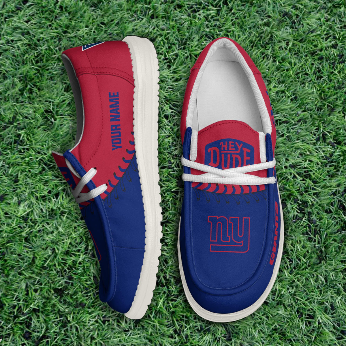 New York Giants Lace Up Loafers 2026