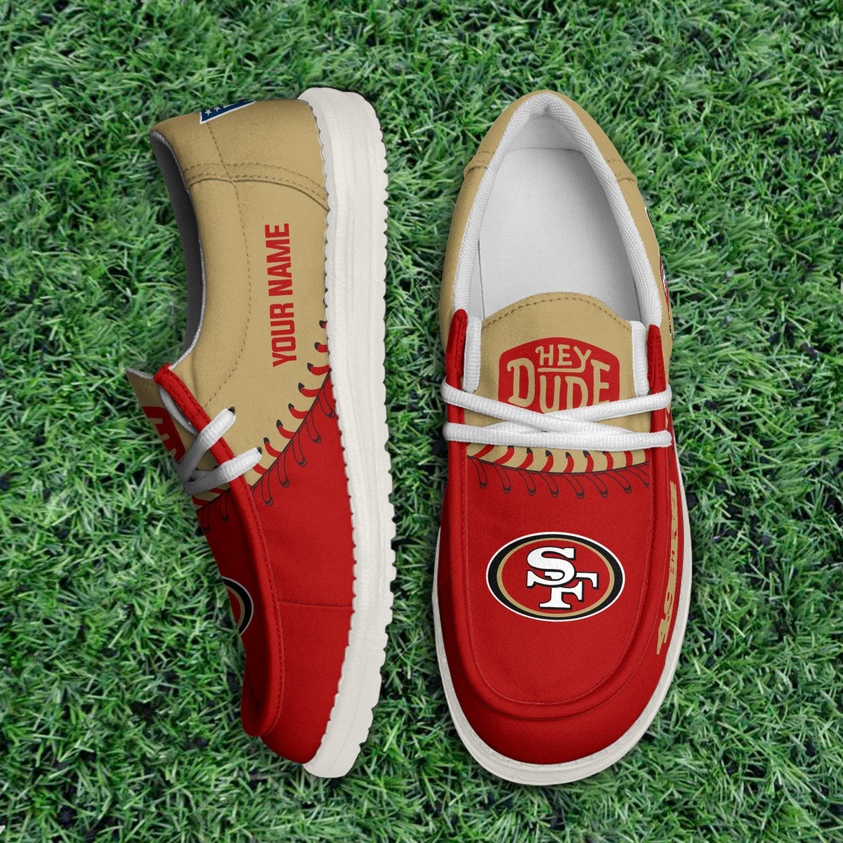 San Francisco 49ers Lace Up Loafers 2026