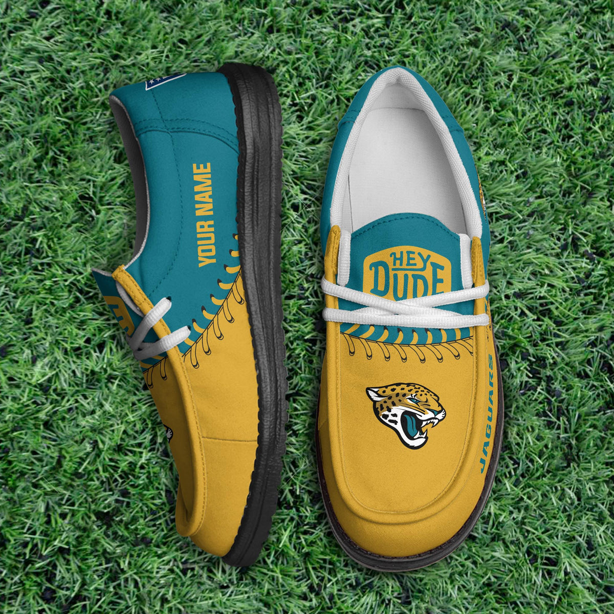 Jacksonville Jaguars Lace Up Loafers 2026
