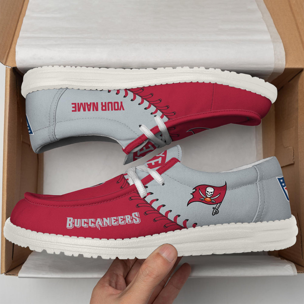 Tampa Bay Buccaneers Lace Up Loafers 2026