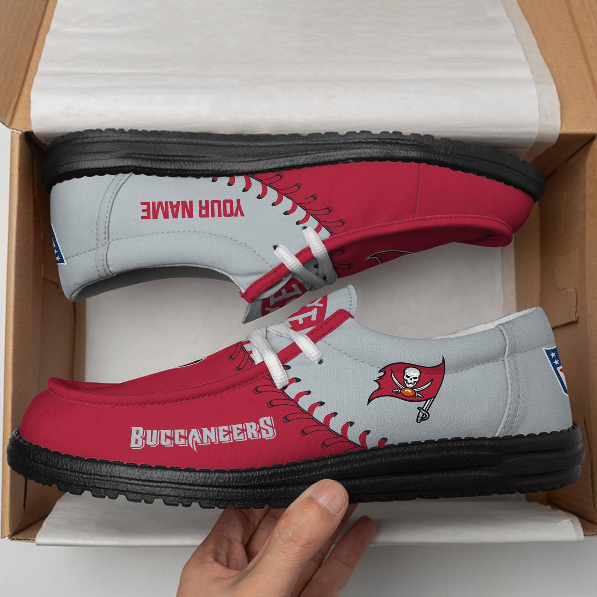 Tampa Bay Buccaneers Lace Up Loafers 2026