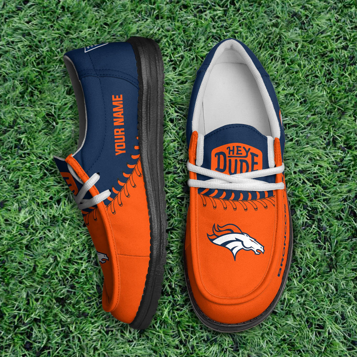 Denver Broncos Lace Up Loafers 2026
