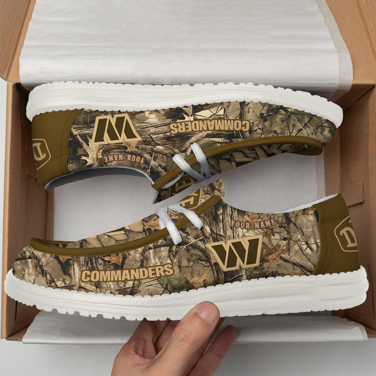 Washington Commanders Lace Up Loafers 2026