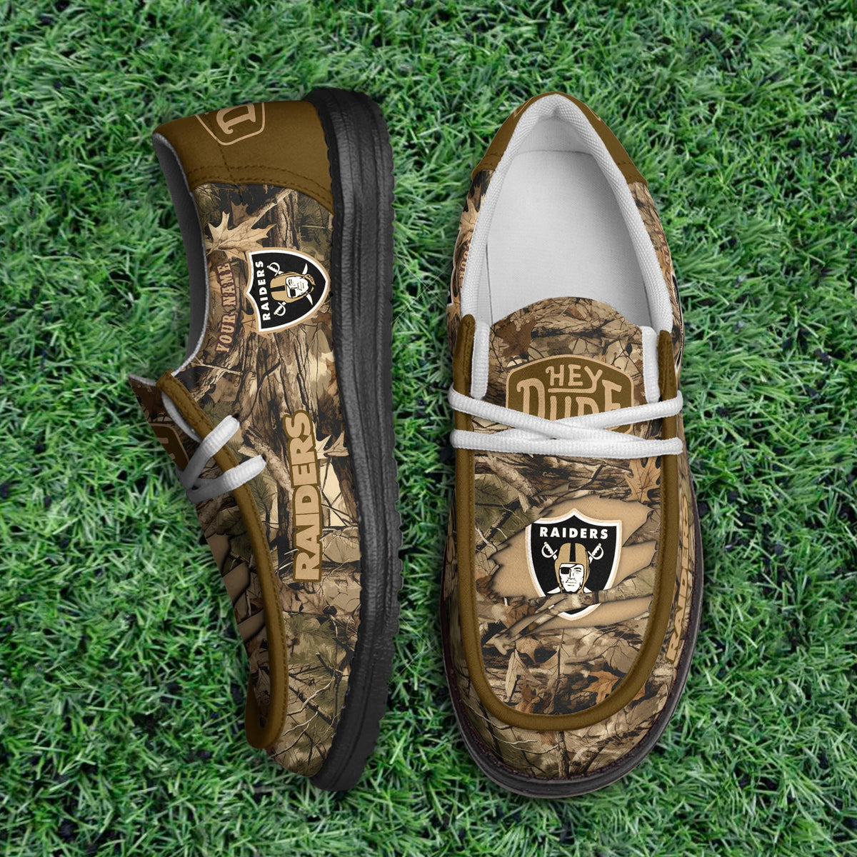 Las Vegas Raiders Lace Up Loafers 2026