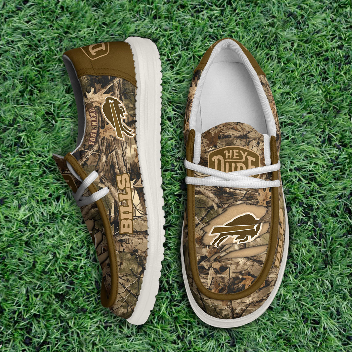 Buffalo Bills Lace Up Loafers 2026