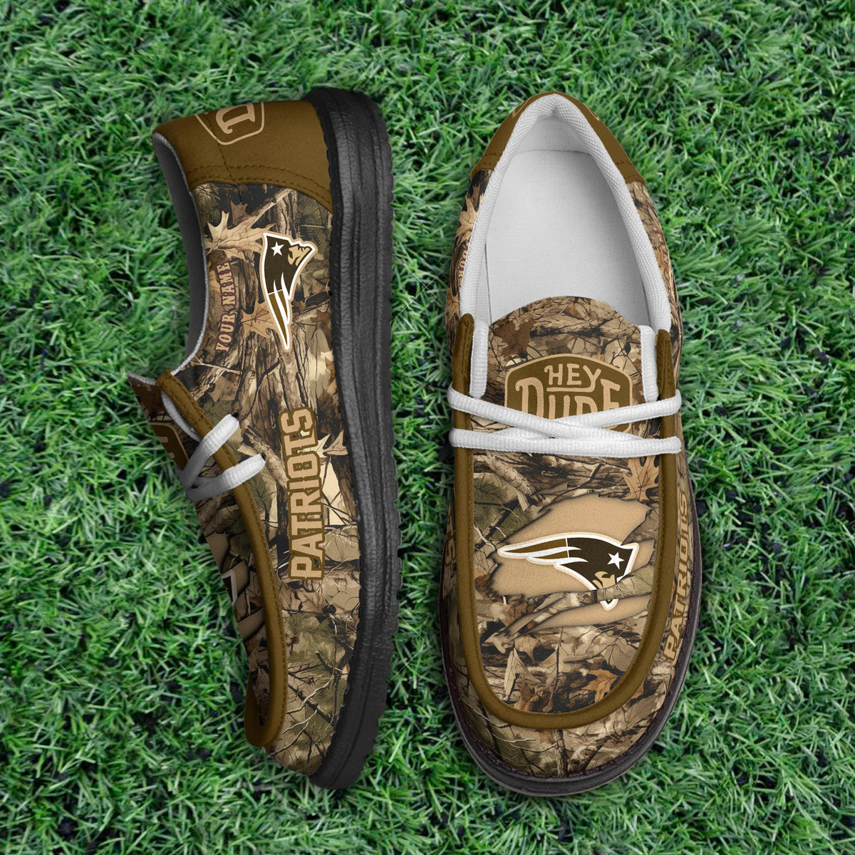 New England Patriots Lace Up Loafers 2026