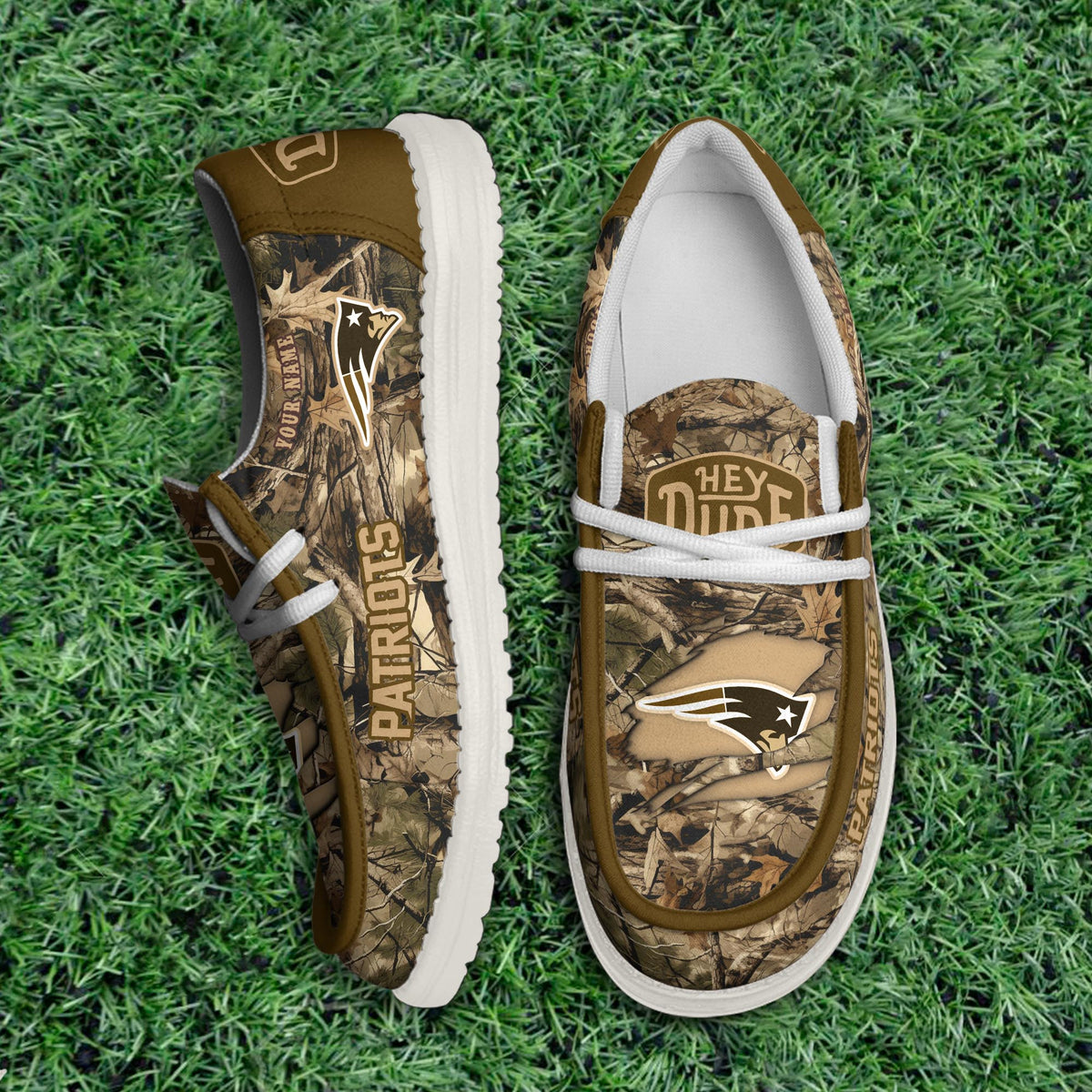 New England Patriots Lace Up Loafers 2026