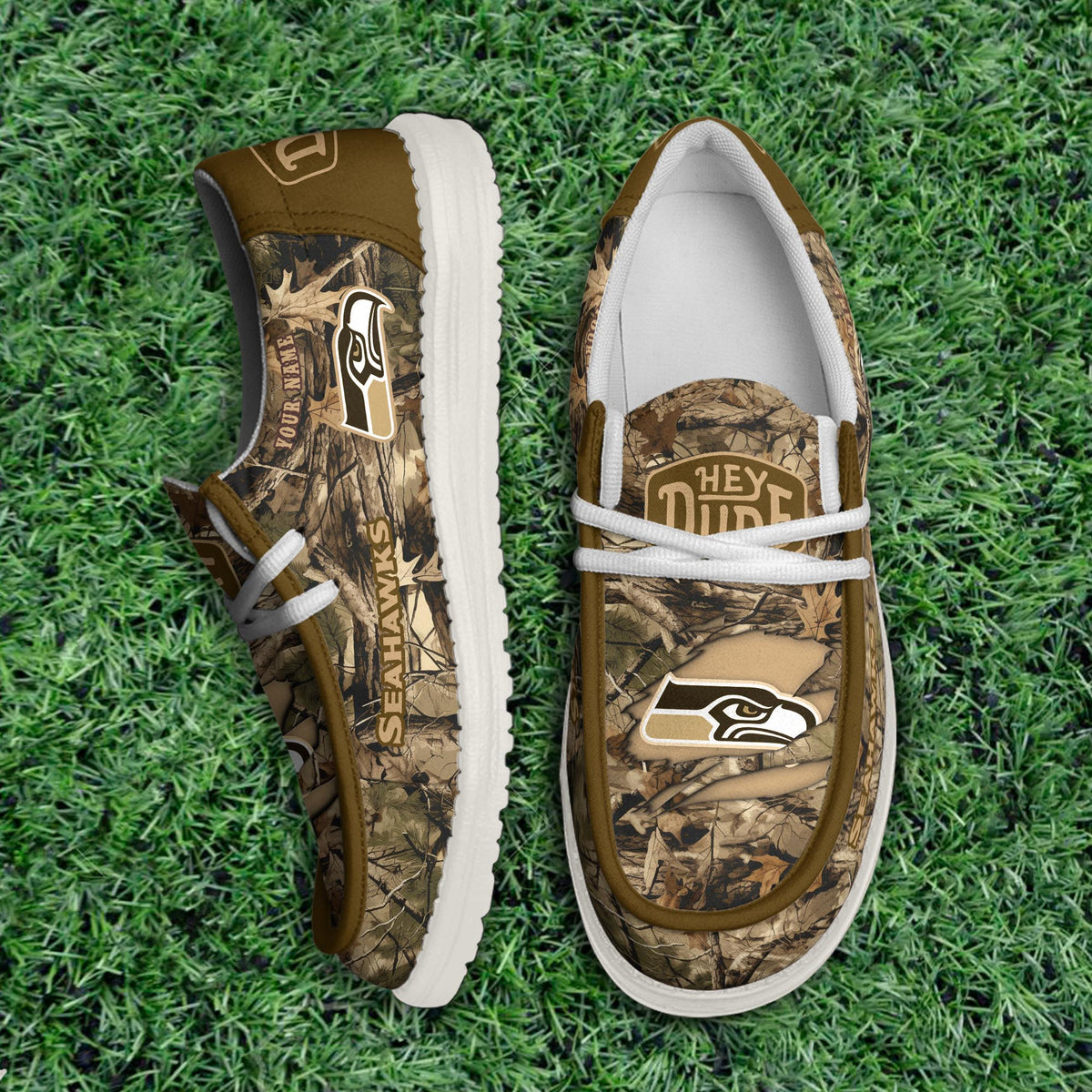 Seattle Seahawks Lace Up Loafers 2026