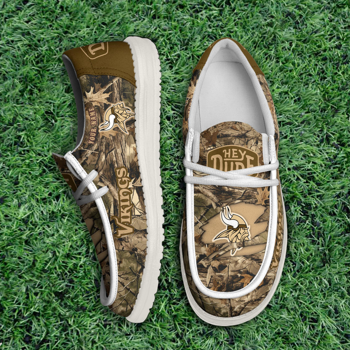 Minnesota Vikings Lace Up Loafers 2026