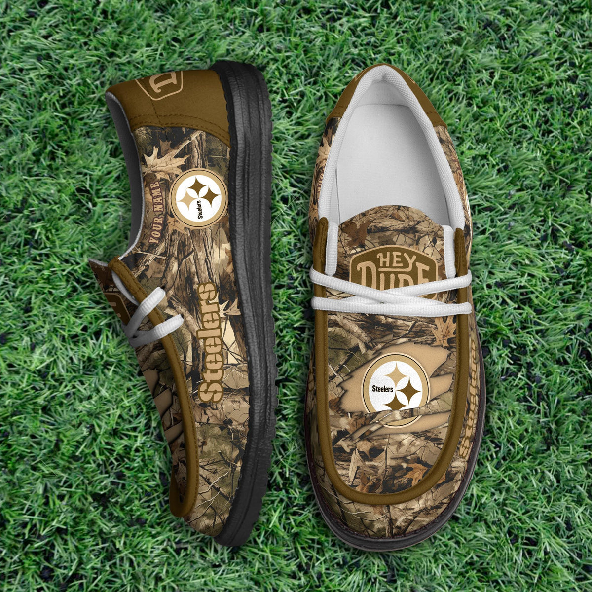 Pittsburgh Steelers Lace Up Loafers 2026