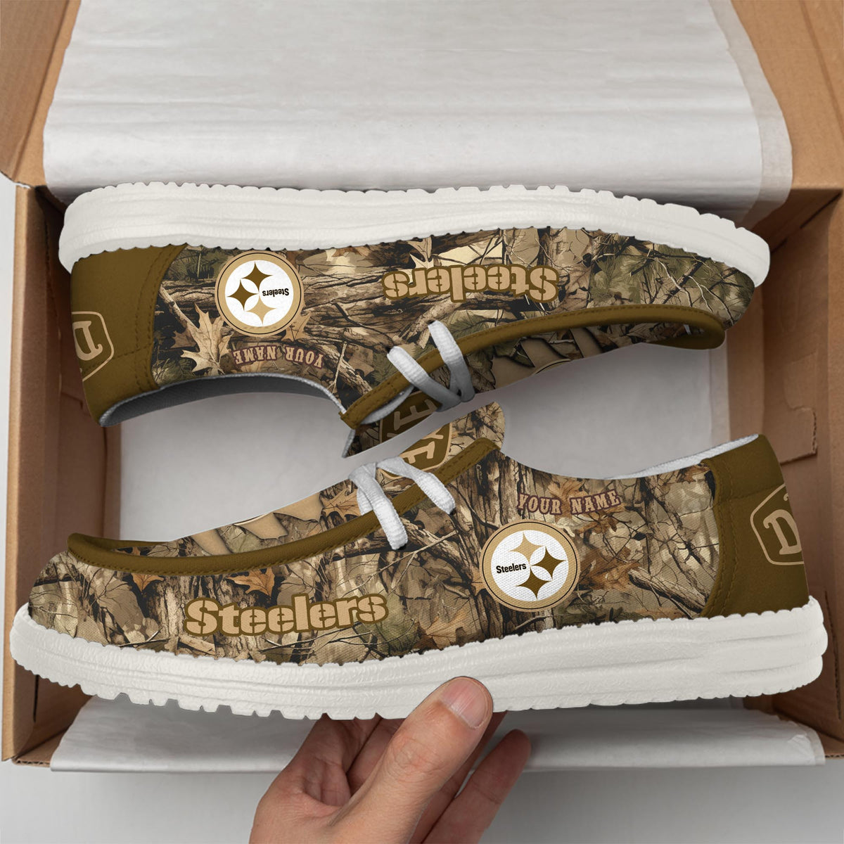 Pittsburgh Steelers Lace Up Loafers 2026