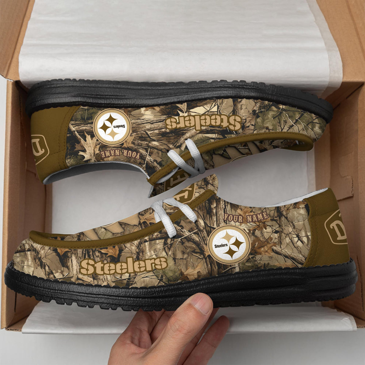 Pittsburgh Steelers Lace Up Loafers 2026