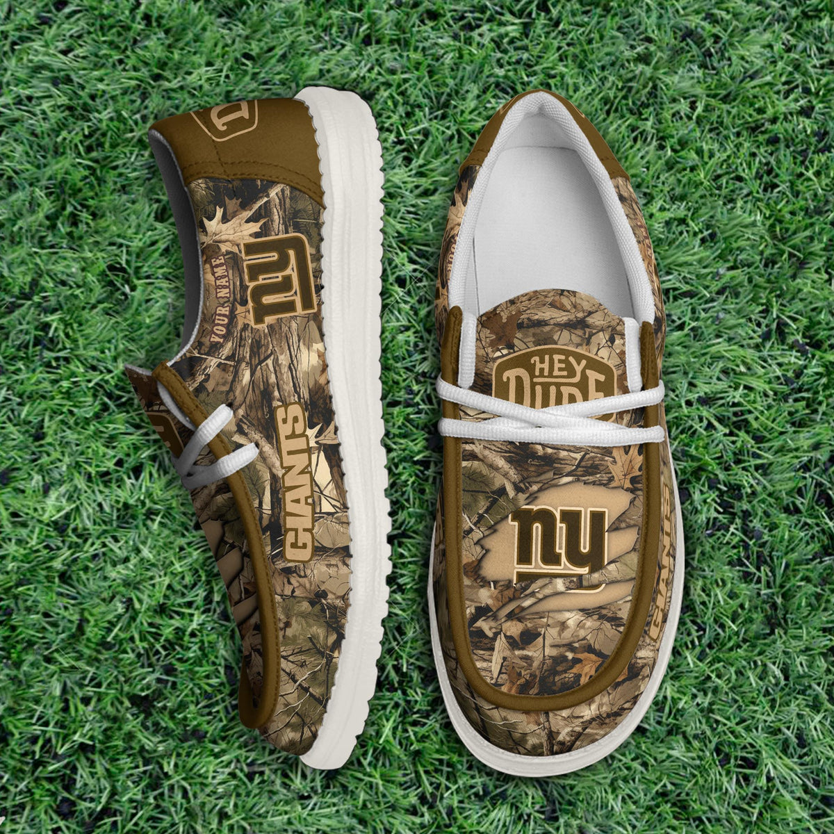 New York Giants Lace Up Loafers 2026