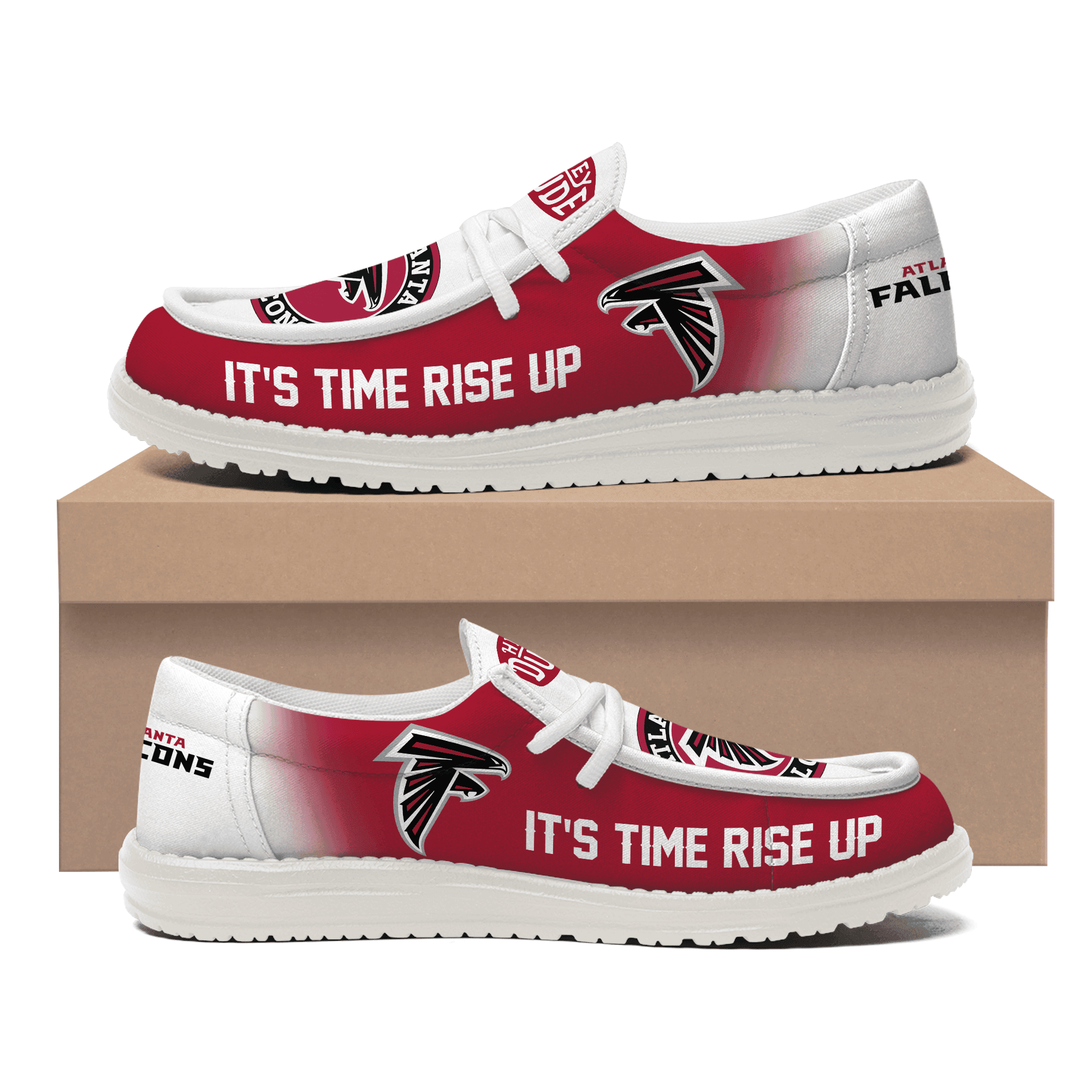 Atlanta Falcons Lace Up Loafers 2026