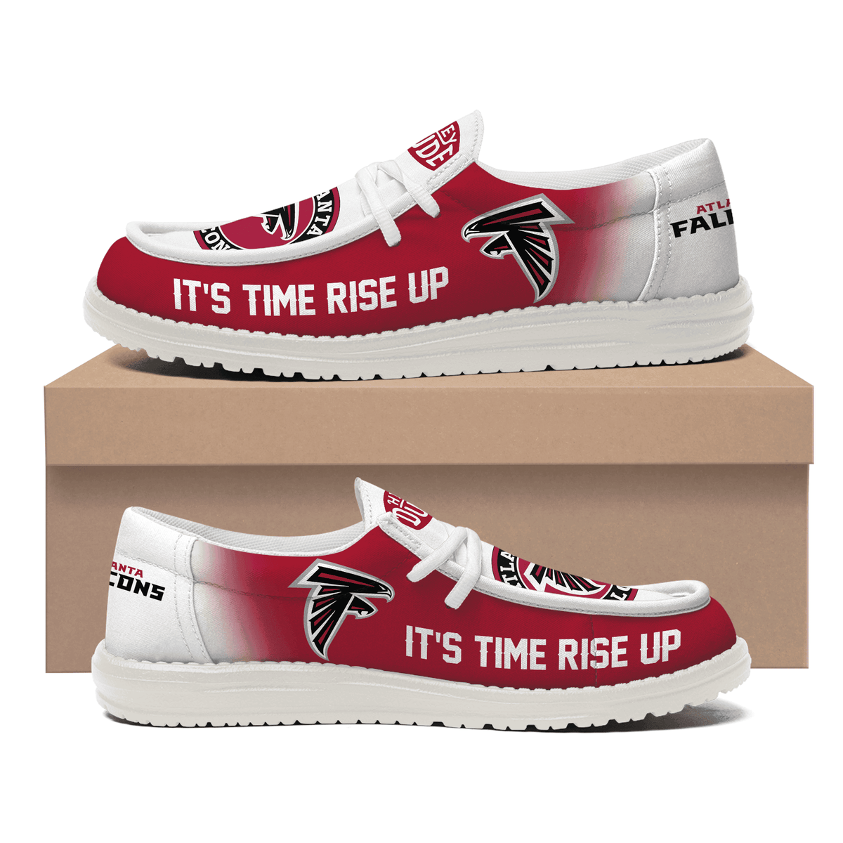 Atlanta Falcons Lace Up Loafers 2026
