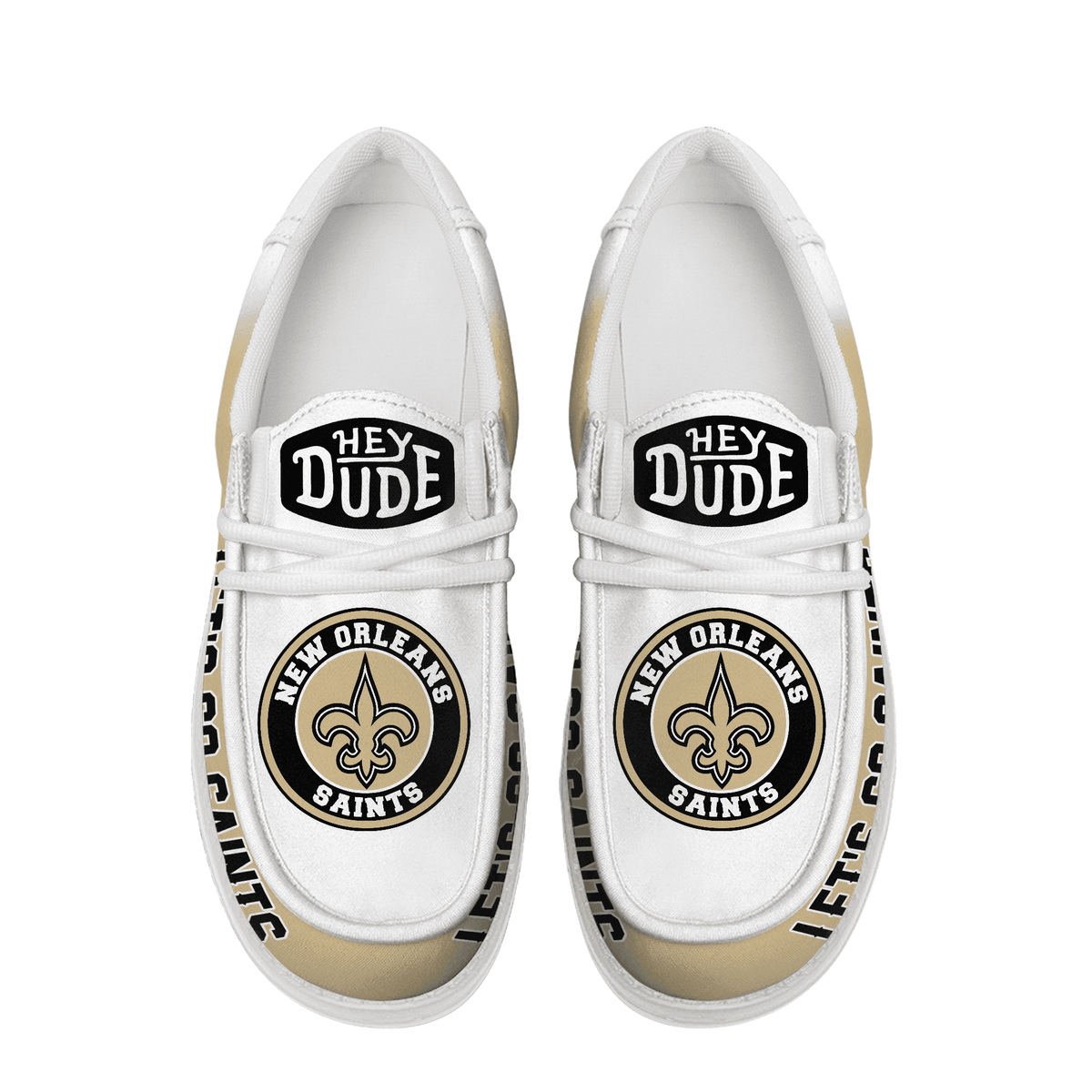 New Orleans Saints Lace Up Loafers 2026