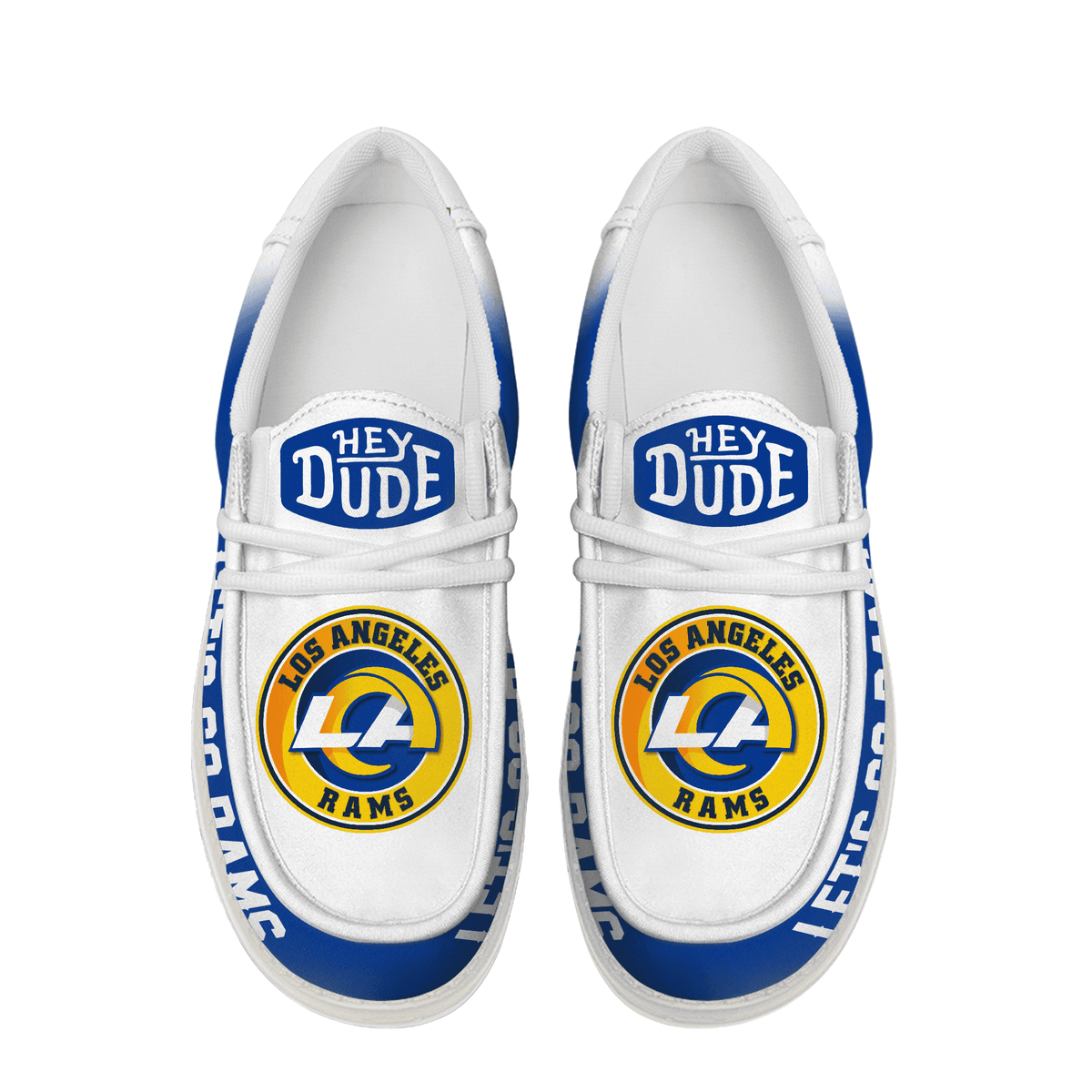 Los Angeles Rams Lace Up Loafers 2026