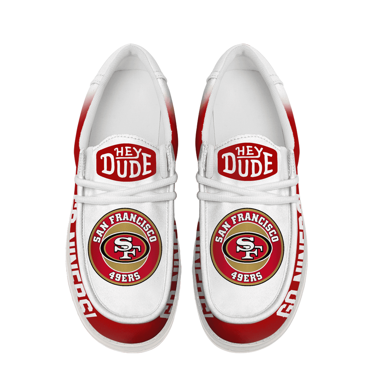 San Francisco 49ers Lace Up Loafers 2026