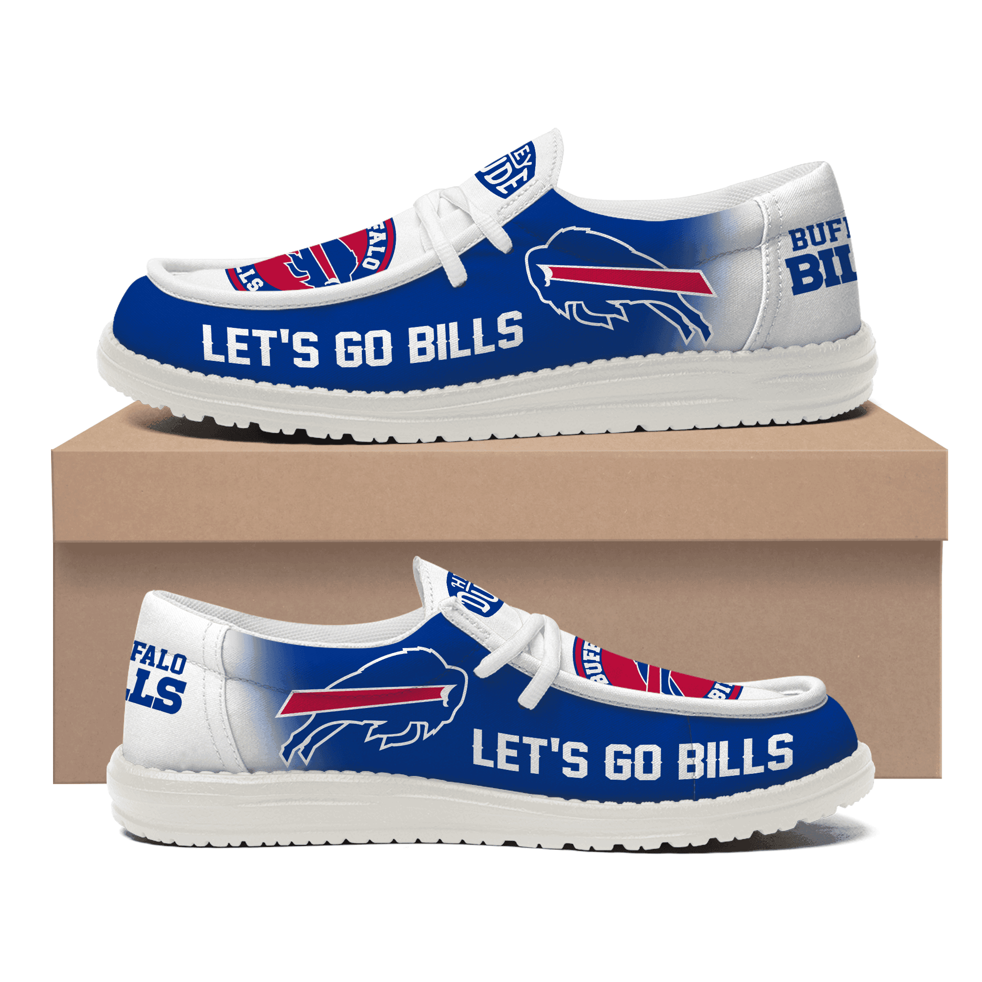 Buffalo Bills Lace Up Loafers 2026