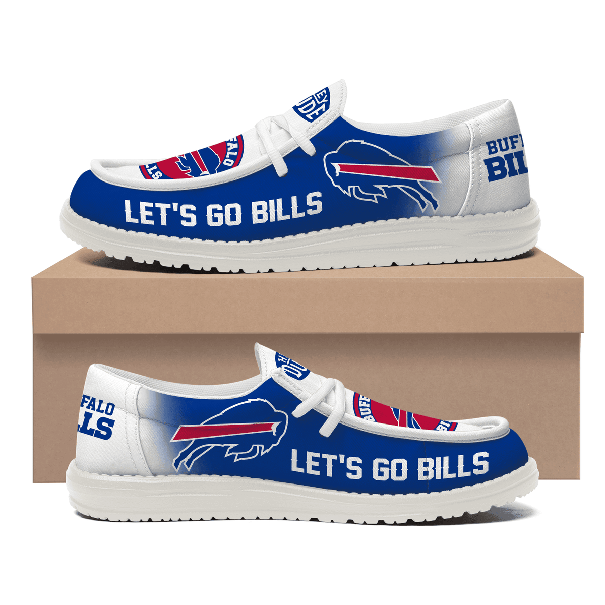 Buffalo Bills Lace Up Loafers 2026