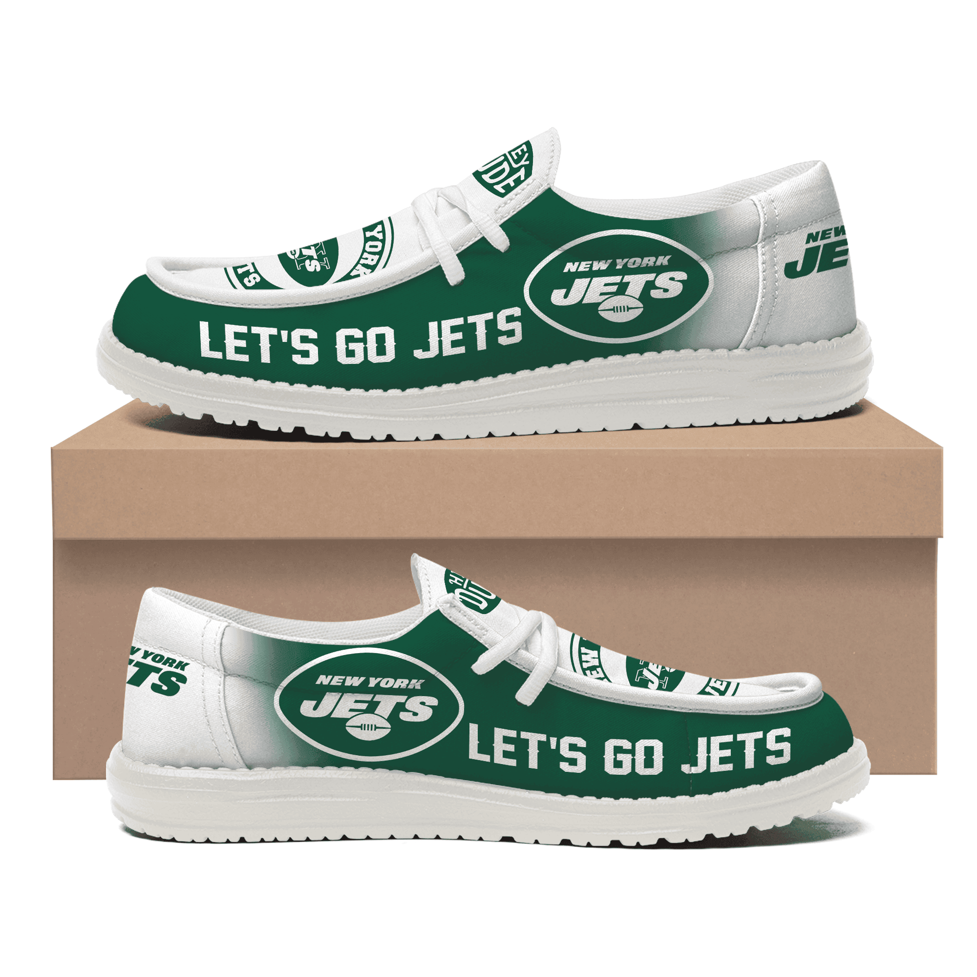 New York Jets Lace Up Loafers 2026