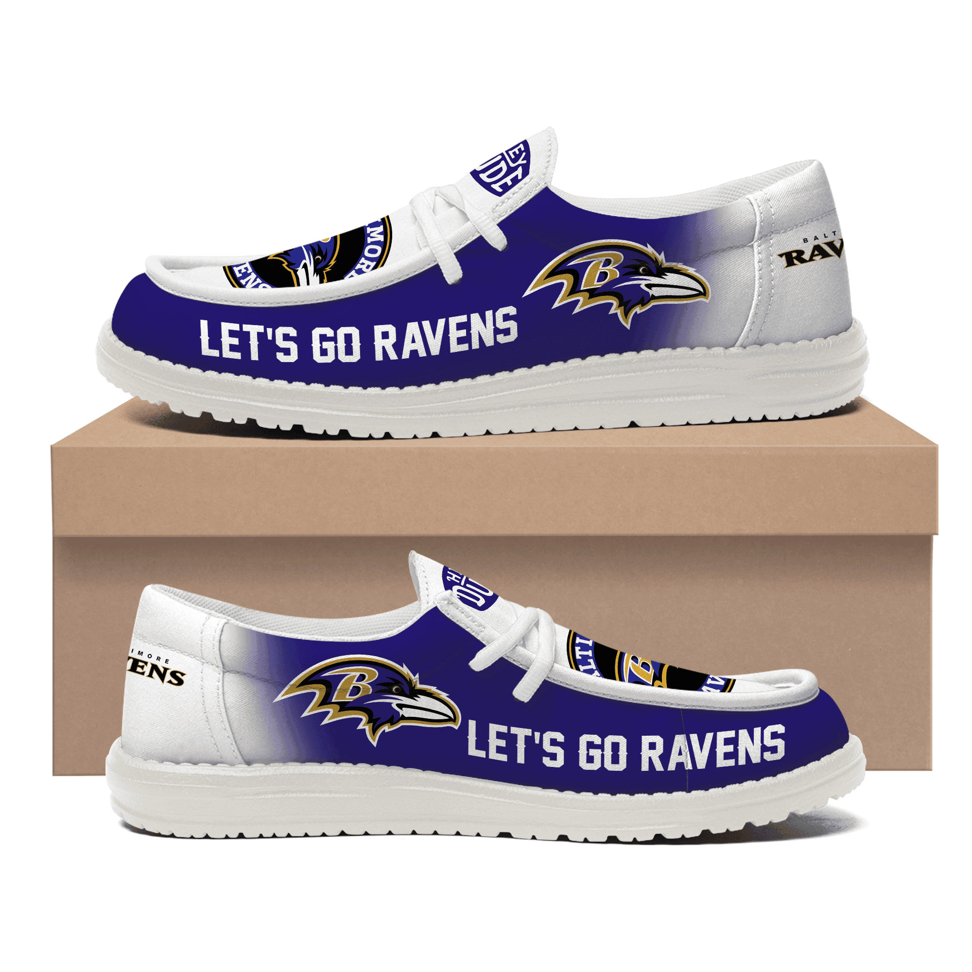 Baltimore Ravens Lace Up Loafers 2026