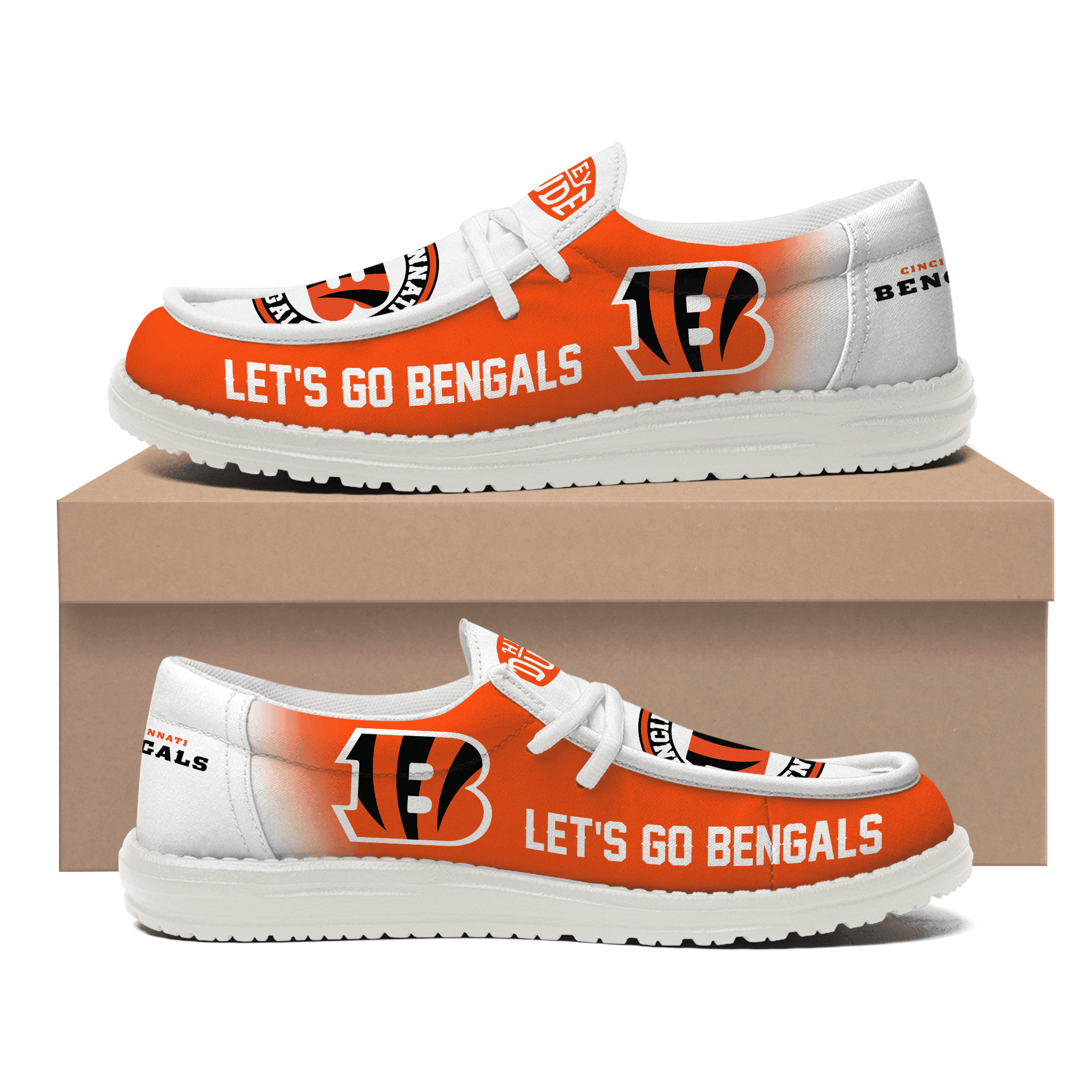Cincinnati Bengals Lace Up Loafers 2026