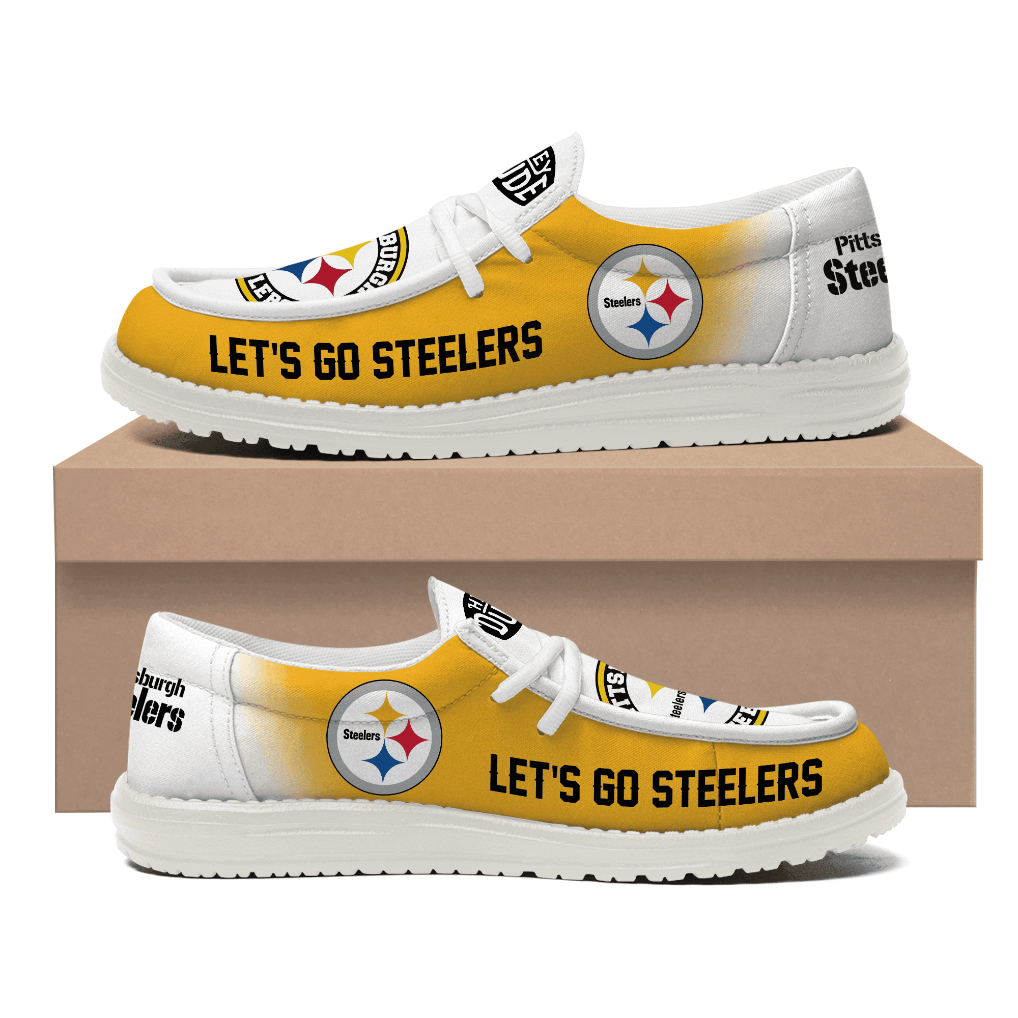 Pittsburgh Steelers Lace Up Loafers 2026