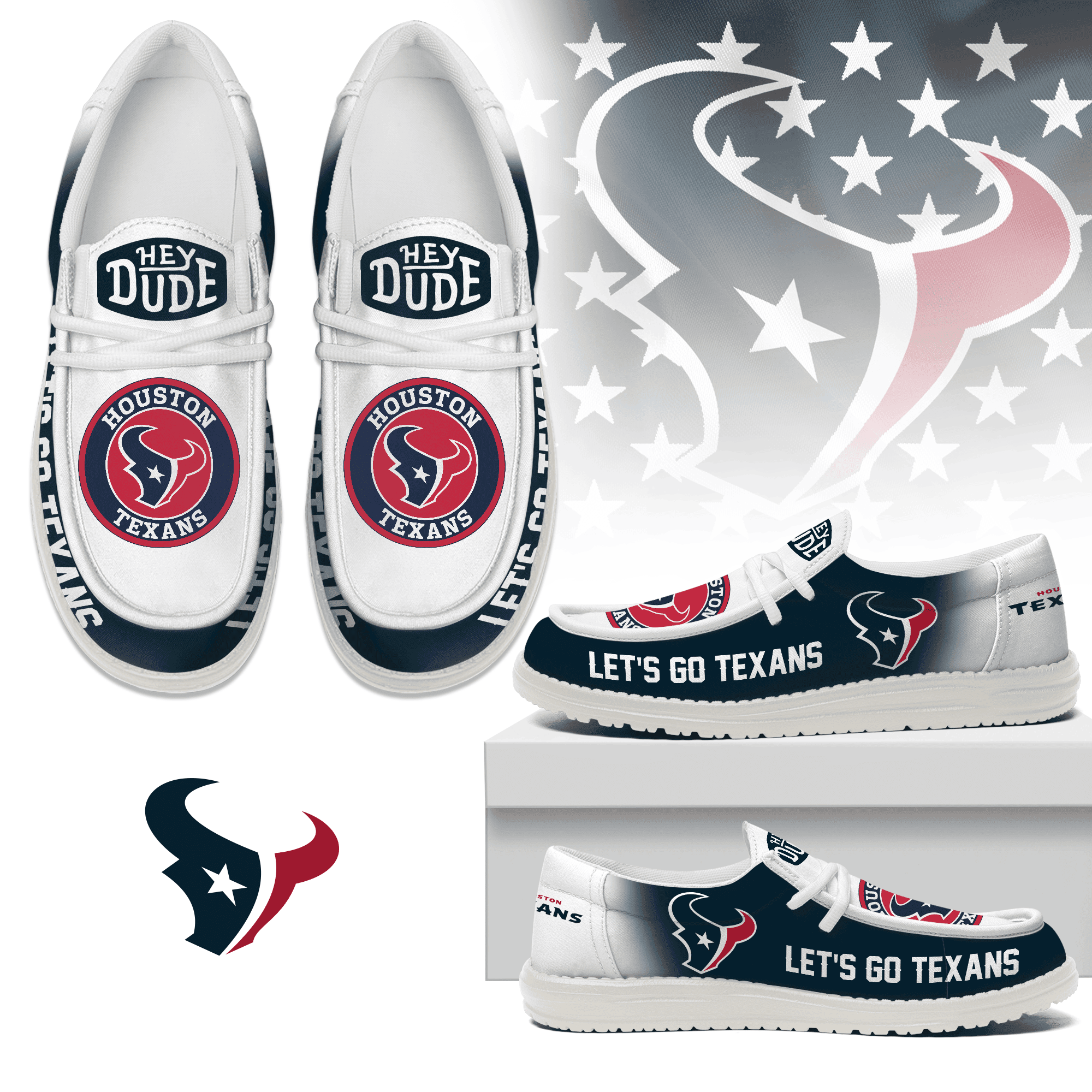 Houston Texans Lace Up Loafers 2026