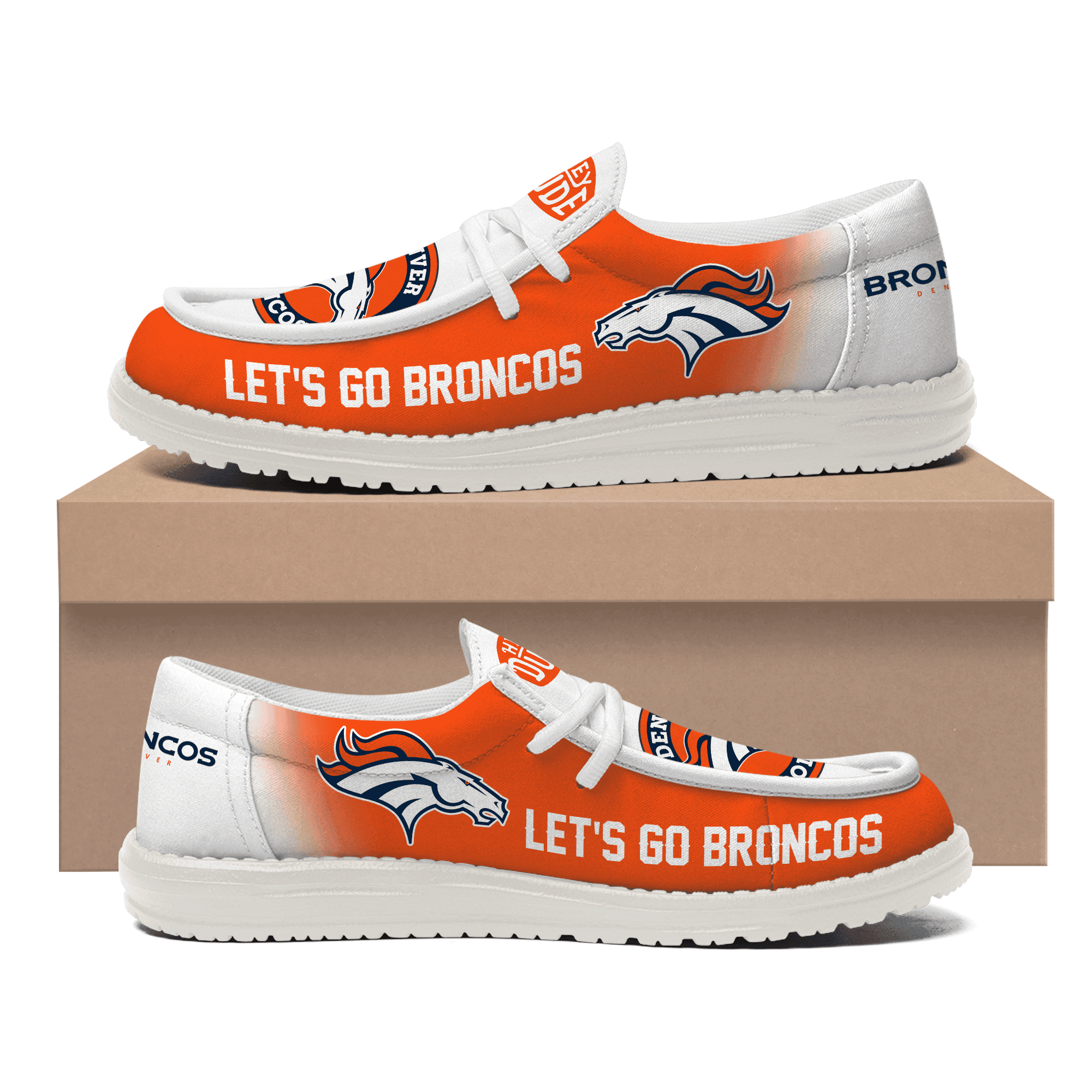 Denver Broncos Lace Up Loafers 2026