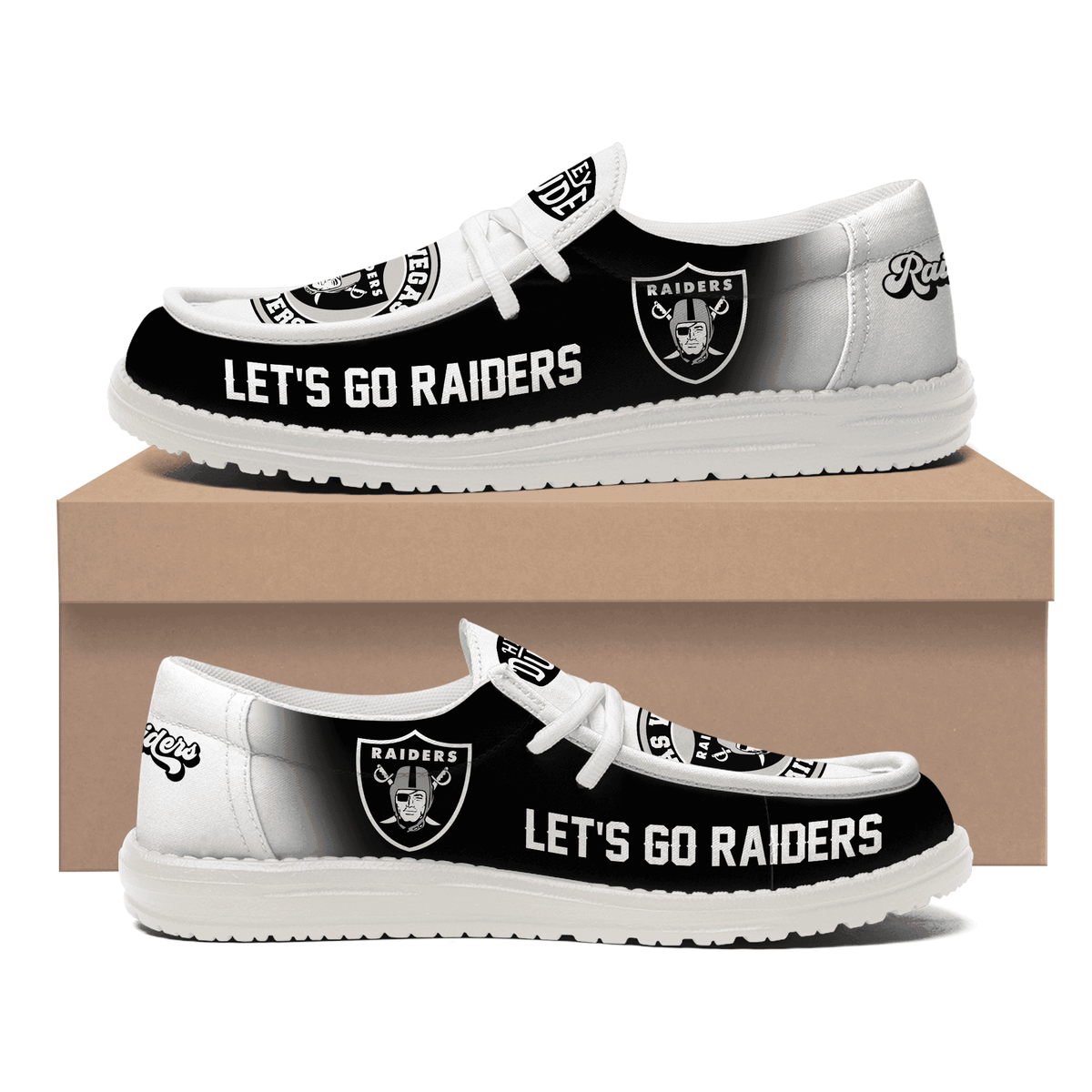 Las Vegas Raiders Lace Up Loafers 2026