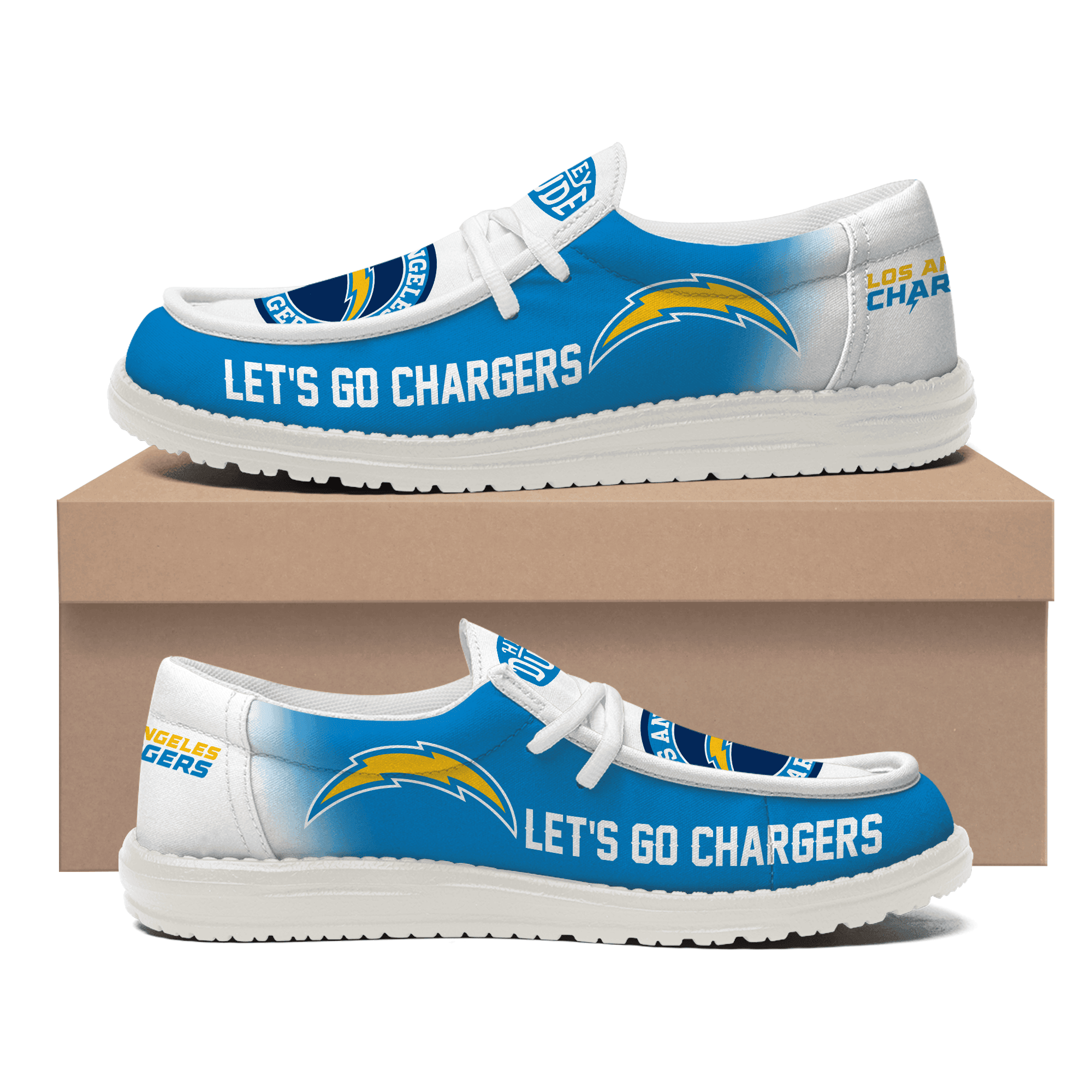Los Angeles Chargers Lace Up Loafers 2026
