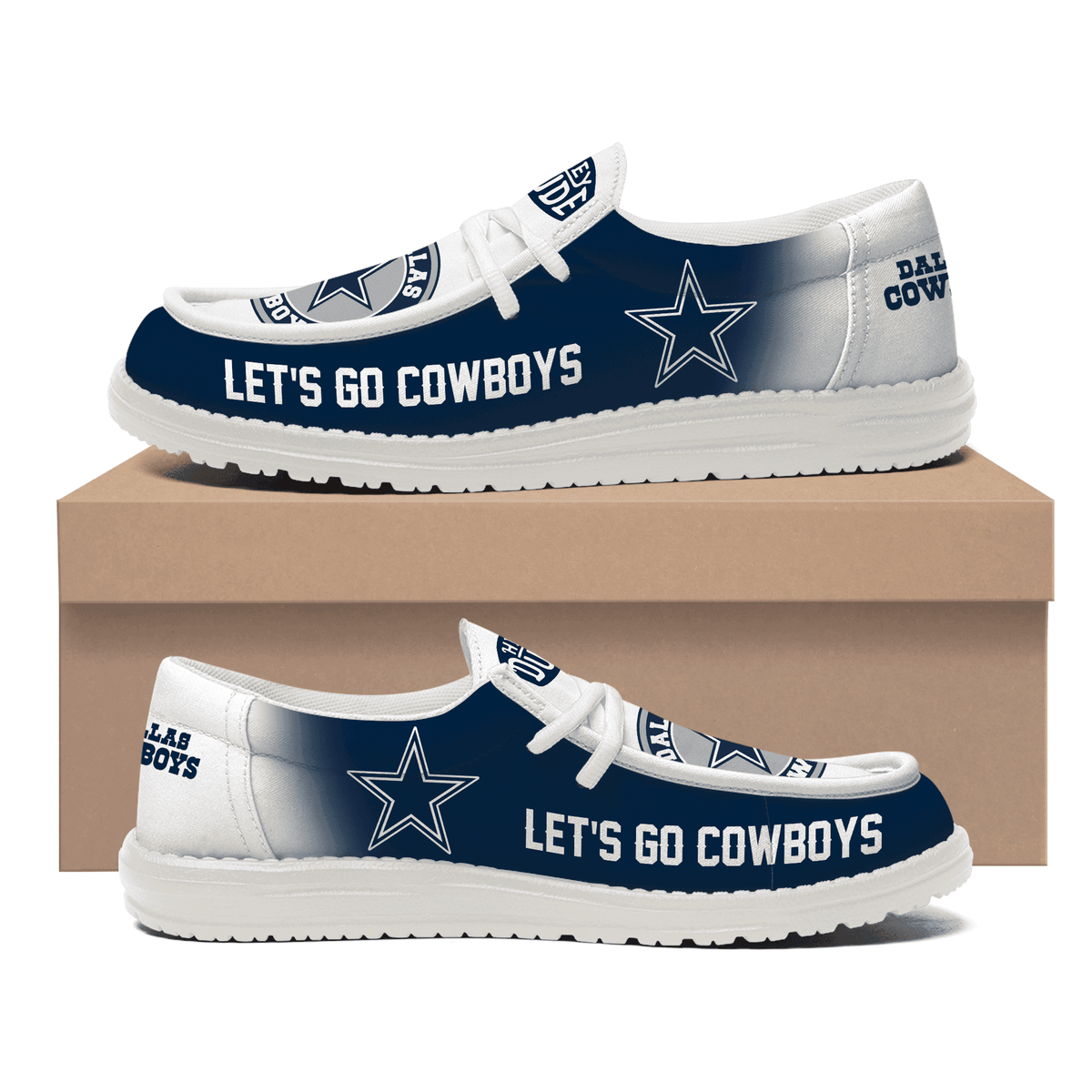 Dallas Cowboys Lace Up Loafers 2026