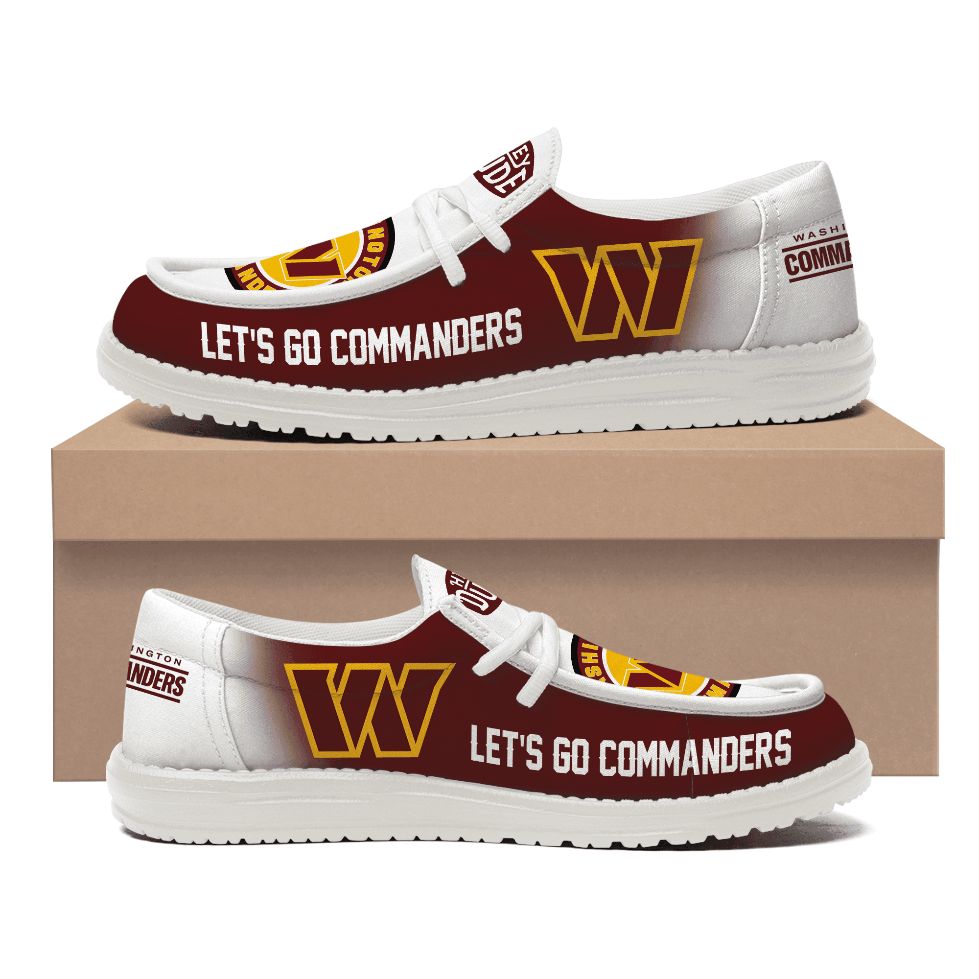 Washington Commanders Lace Up Loafers 2026
