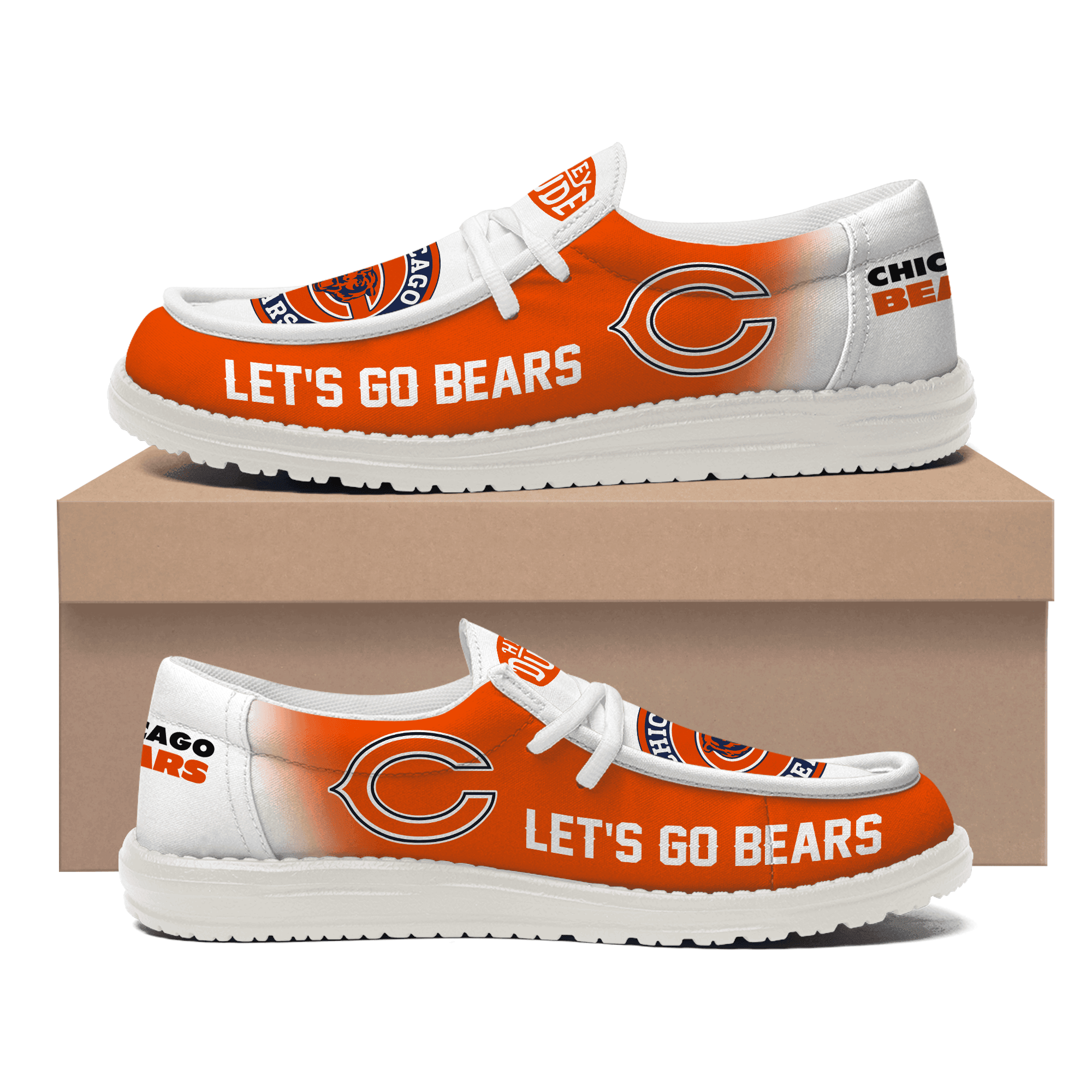 Chicago Bears Lace Up Loafers 2026