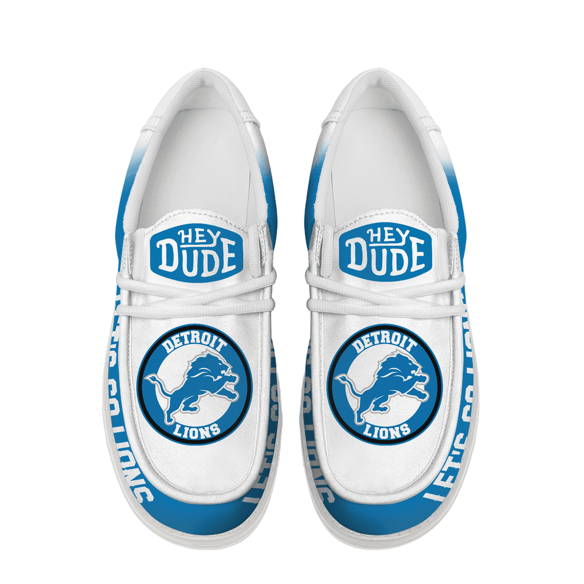 Detroit Lions Lace Up Loafers 2026